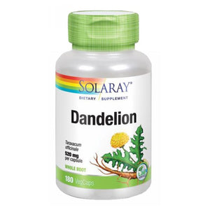 Solaray, Dandelion, 520 mg, 180 Caps