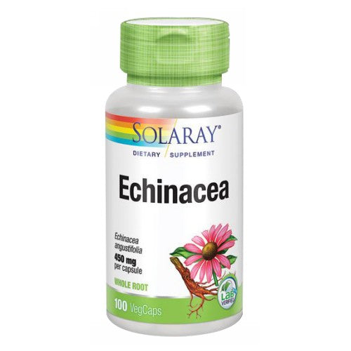 Solaray, Echinacea, 450 mg, 100 Caps