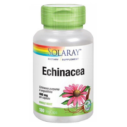 Solaray, Echinacea, 460 mg, 180 Caps