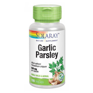 Solaray, Garlic & Parsley, 530 mg, 100 Caps