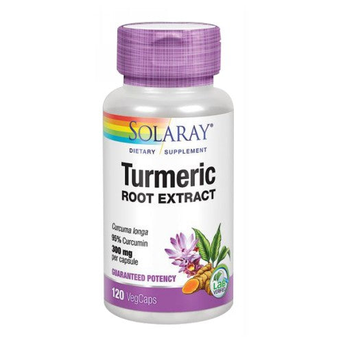 Solaray, Turmeric Root Extract, 300 mg, 120 Caps