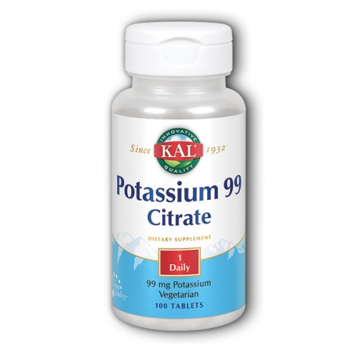 Kal, Potassium 99 Citrate, 100 Tabs