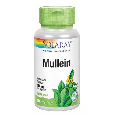 Solaray, Mullein, 330 mg, 100 Caps
