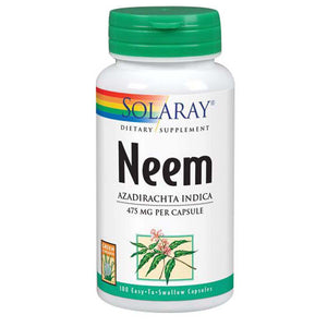 Solaray, Neem, 475 mg, 100 Caps