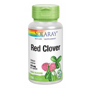 Solaray, Red Clover, 375 mg, 100 Caps