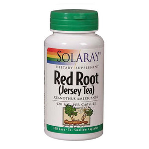 Solaray, Red Root Jersey Tea, 420 mg, 100 Caps