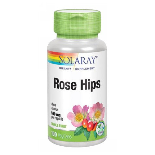 Solaray, Rose Hips, 550 mg, 100 Caps