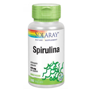 Solaray, Spirulina, 410 mg, 100 Caps