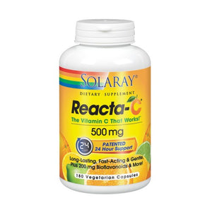 Solaray, Reacta-C, 500 mg, 180 Caps