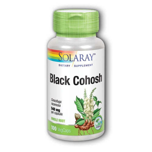 Solaray, Black Cohosh, 540 mg, 100 Caps
