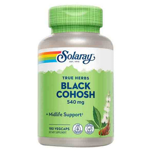 Solaray, Black Cohosh, 540 mg, 180 Caps