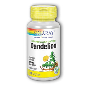 Solaray, Dandelion, 100 Caps