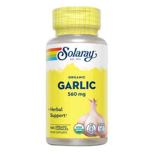 Solaray, Garlic, 100 Caps