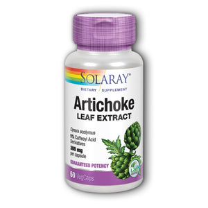 Solaray, Artichoke Leaf Extract, 60 Caps