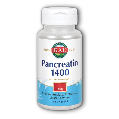 Kal, Pancreatin 1400, 100 Tabs