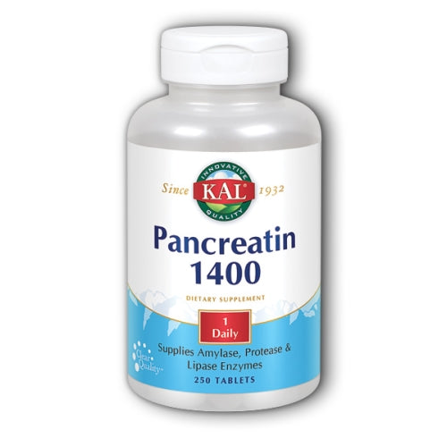 Kal, Pancreatin 1400, 250 Tabs