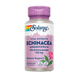 Solaray, Echinacea Root Extract, 125 mg, 60 Caps