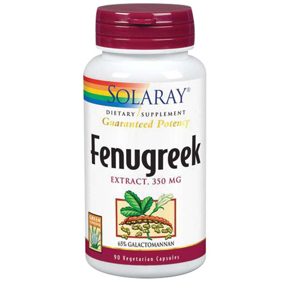 Solaray, Fenugreek Extract, 350 mg, 90 Caps