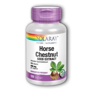 Solaray, Horse Chestnut Seed Extract, 450 mg, 120 Caps