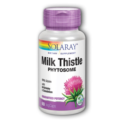 Solaray, Milk Thistle Phytosome, 60 Caps