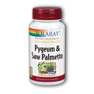 Solaray, Pygeum & Saw Palmetto, 60 Caps