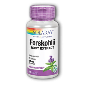 Solaray, Forskohlii, 385 mg, 60 Caps