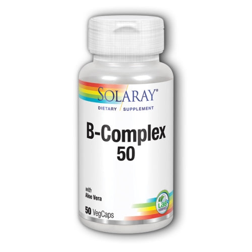 Solaray, B-Complex 50, 50 Caps