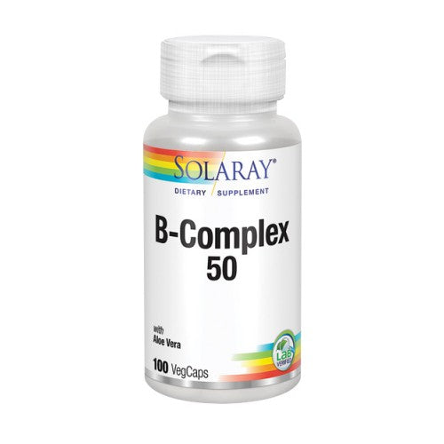 Solaray, B-Complex 50, 100 Caps