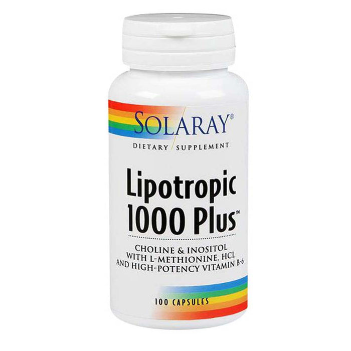 Solaray, Lipotropic 1000 Plus, 100 Caps