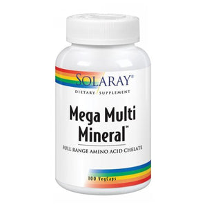 Solaray, Mega Multi Mineral, 100 Caps