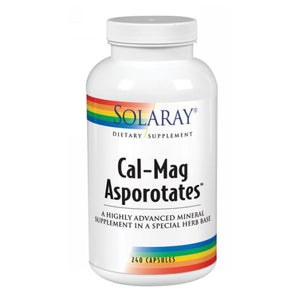 Solaray, Cal-Mag Asporotates, 240 Caps