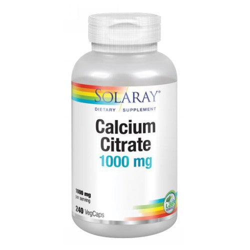 Solaray, Calcium Citrate, 240 Caps
