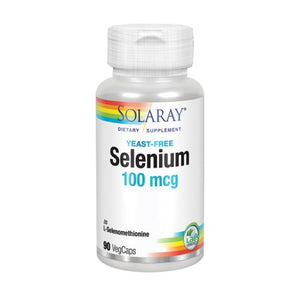 Solaray, Selenium, 100 mcg, 90 Caps