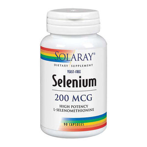 Solaray, Selenium, 200 mcg, 100 Caps
