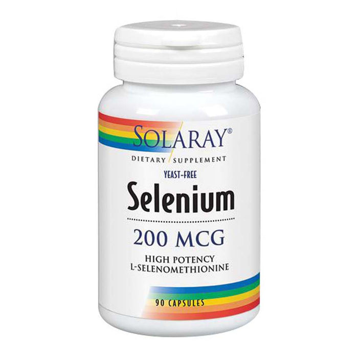Solaray, Selenium, 200 mcg, 100 Caps