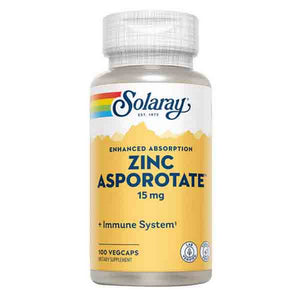 Solaray, Zinc Asporotate, 100 Caps