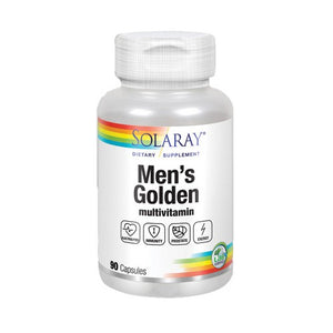 Solaray, Men's Golden Multi-Vita-Min, 90 Caps