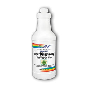 Solaray, Super Digestaway Aloe Gel Drink, 32 oz