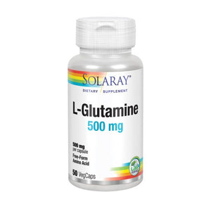 Solaray, L-Glutamine, 500 mg, 50 Caps