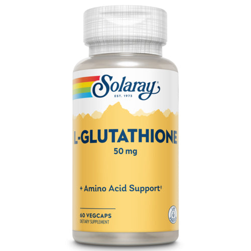 Solaray, L-Glutathione, 50 mg, 60 Caps