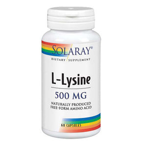 Solaray, L-Lysine, 500 mg, 120 Caps