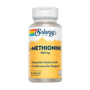Solaray, L-Methionine, 500 mg, 30 Caps