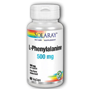 Solaray, L-Phenylalanine, 500 mg, 60 Caps