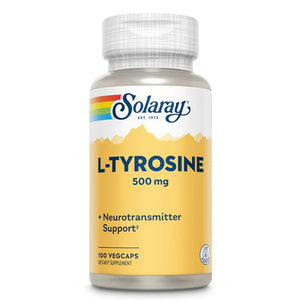Solaray, L-Tyrosine, 500 mg, 100 Caps