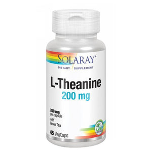 Solaray, L-Theanine, 200 mg, 45 Caps