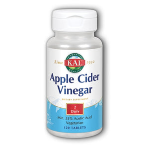 Kal, Apple Cider Vinegar, 120 Tabs