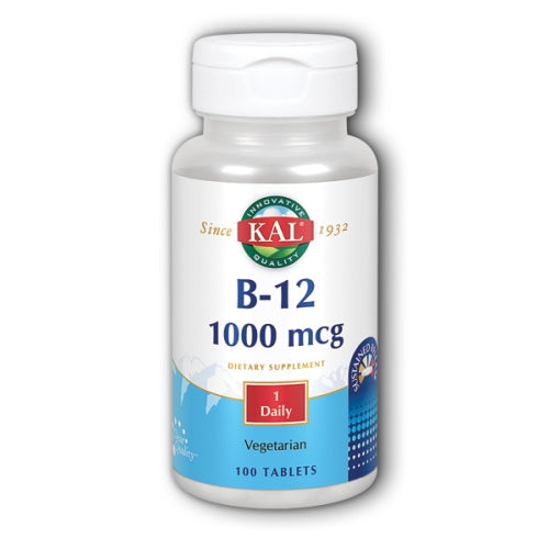Kal, B-12 Sustained Release, 1,000 mcg, 100 Tabs