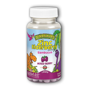 Kal, Zinc Elderberry ActivMelt, Mixed Berry 90 Tabs