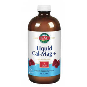 Kal, Liquid Cal-Mag+, Raspberry 16 oz
