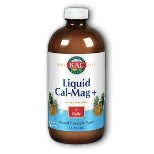 Kal, Liquid Cal-Mag+, Pineapple 16 oz